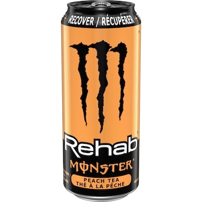 Monster Energy Rehab Thé à la Pêche 12x458.0 ml, 0,45 $/100ml