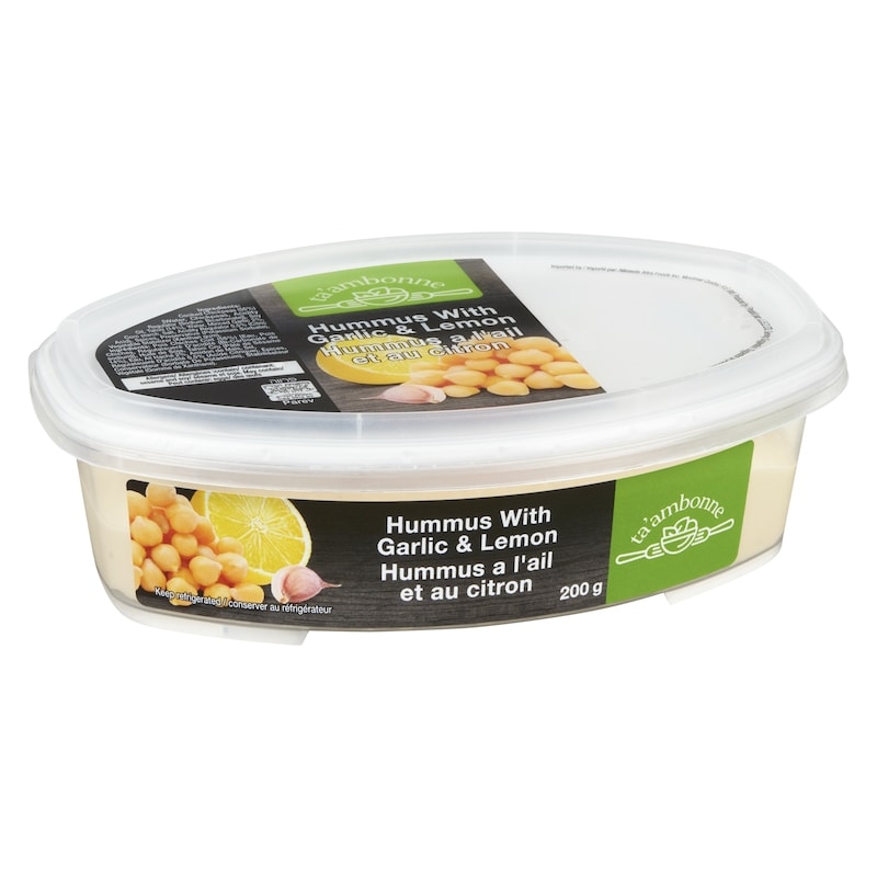 Kosher Hummus With Garlic & Lemon 