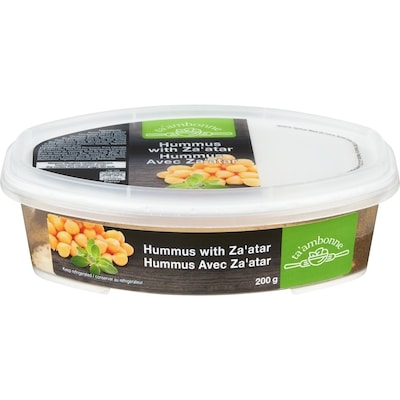 Ta'ambonne Kosher Hummus With Za'Atar  200 g, $1.50/100g