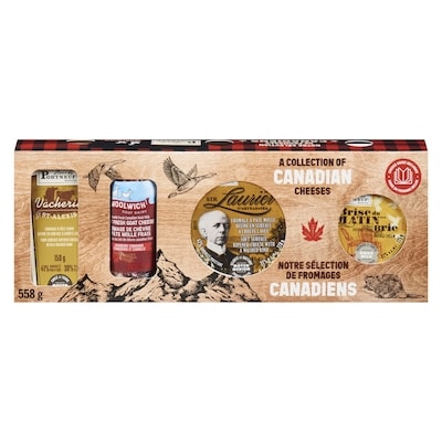 Alexis Portneuf A Collection Of Canadian Cheeses  558 g, $3.94/100g