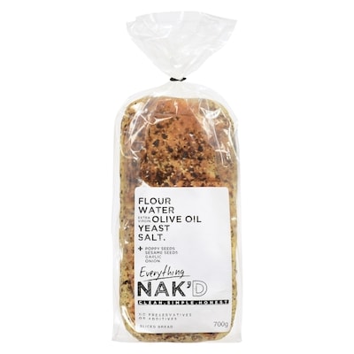 Manoucher Sliced Bread  700 g, $0.61/100g