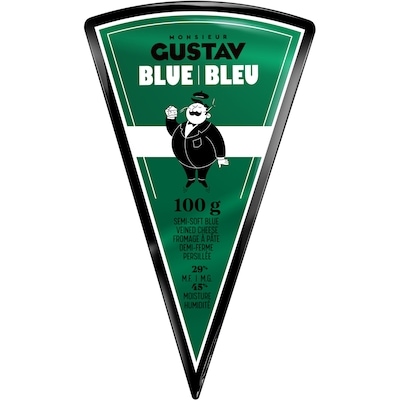 Monsieur Gustav Fromage Bleu  100 g, 5,79 $/100g
