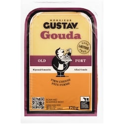 Monsieur Gustav Fromage Gouda Fort 170 g, 4,11 $/100g