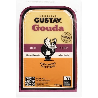 Monsieur Gustav Fromage Gouda Fort  170 g, 4,70 $/100g