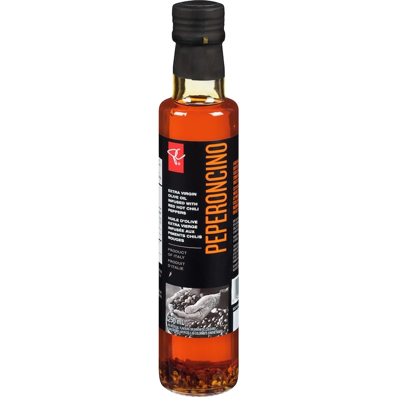 Extra Virgin Olive Oil Infused With Red Hot Chili Peppers