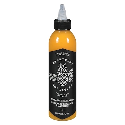 Heartbeat Hot Sauce Co. Pineapple Habanero 177 ml, $7.34/100ml