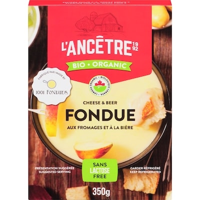L'Ancetre Cheese & Beer Fondue Organic 350 g, $5.71/100g
