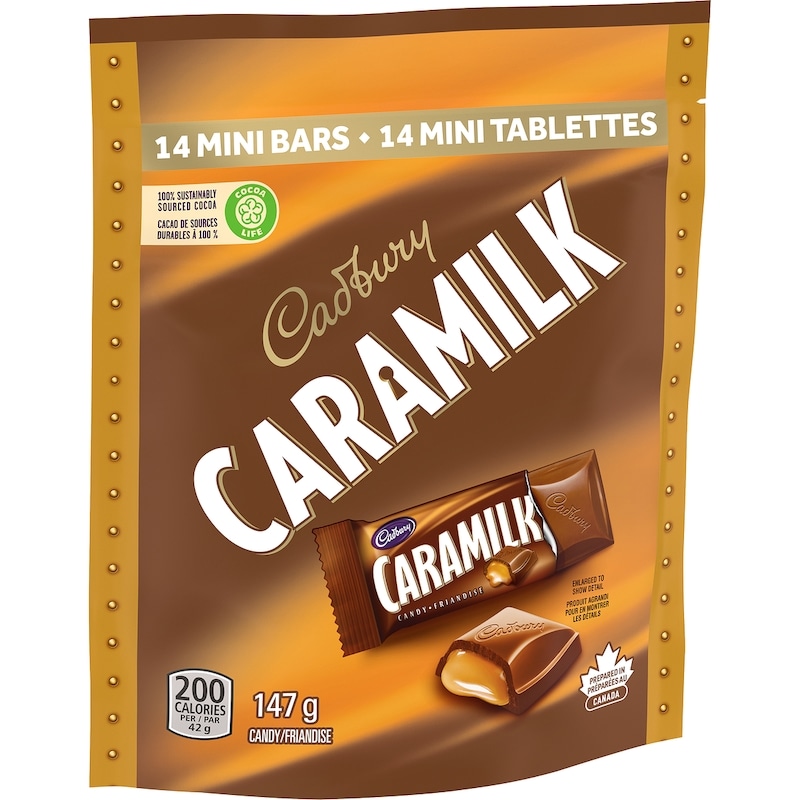 CARAMILK Chocolatey Candy Minis, 100% sustainably sourced cocoa