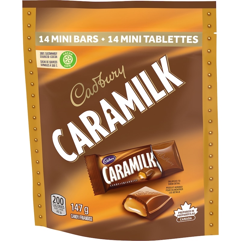 CARAMILK Chocolatey Candy Minis, 100% sustainably sourced cocoa