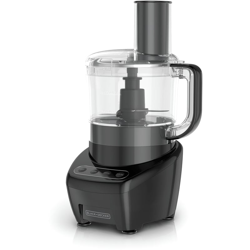 Black & Decker Food Processor 8 Cup Black