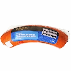 Ziggy’s Saucisson Kolbassa fumé 375 g, 2,00 $/100g