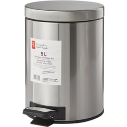 5L Stainless Steel Round Step Bin