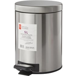 le Choix du Président Poubelle à pédale en acier inoxydable 5 L 1 ea, 20,00 $/1ch