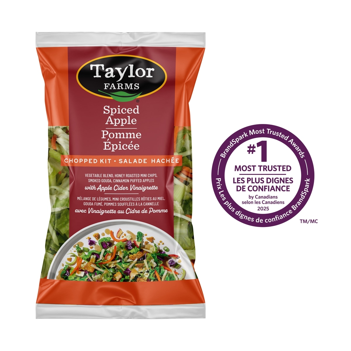 Taylor Farms Spiced Apple Chopped Salad Kit