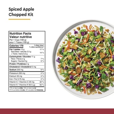 Spiced Apple Chopped Salad Kit