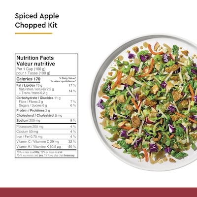 Pomme Epicee Salade Hachee