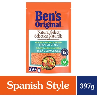 Bens NATURAL SELECT Spanish Style Rice 397 g, $1.63/100g