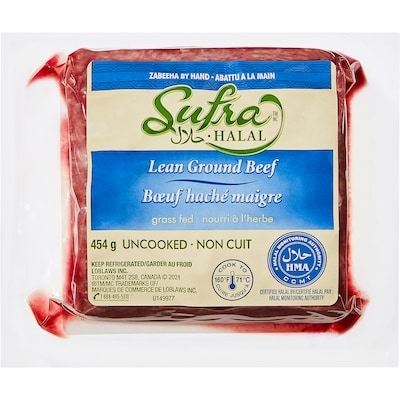Sufra Sufr Boeuf Hach Maigre Nh Hal 454 g, 2,20 $/100g