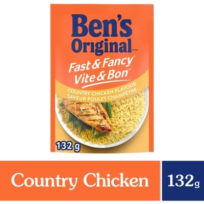 Ben’s VITE & BON riz à la saveur poulet champêtre 132 g, 1,51 $/100g