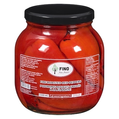 Fino Fine Foods Fire Roasted Red Peppers 1500 ml, $0.80/100ml