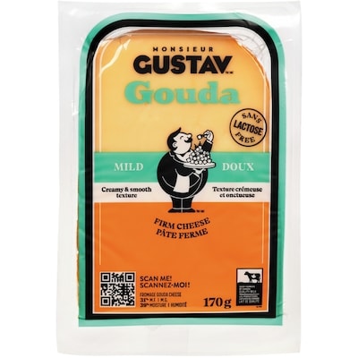 Monsieur Gustav Fromage Gouda doux  170 g, 4,70 $/100g