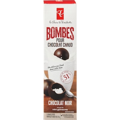 Bombes pour chocolat chaud 