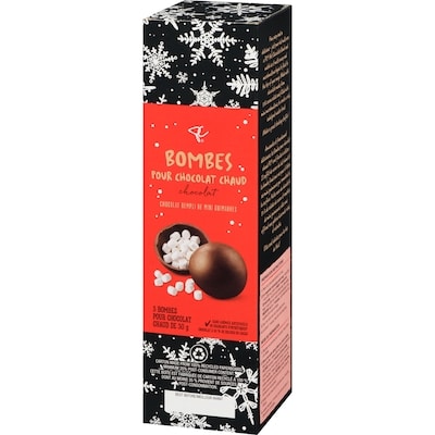 Bombes pour chocolat chaud 