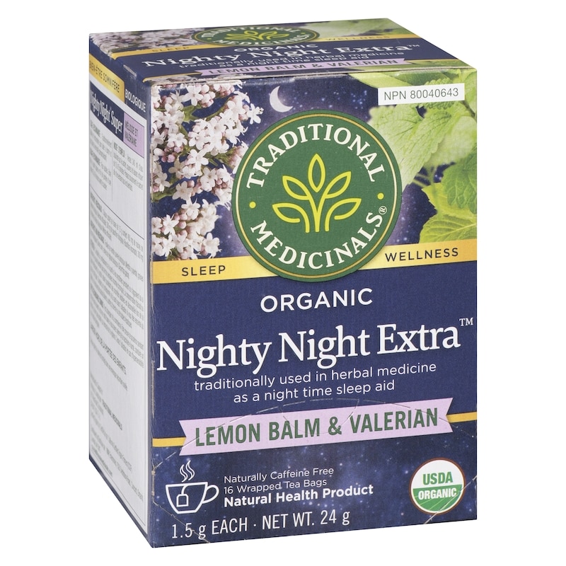 Nighty Night Extra Valerian Organic Wrapped Tea Bags