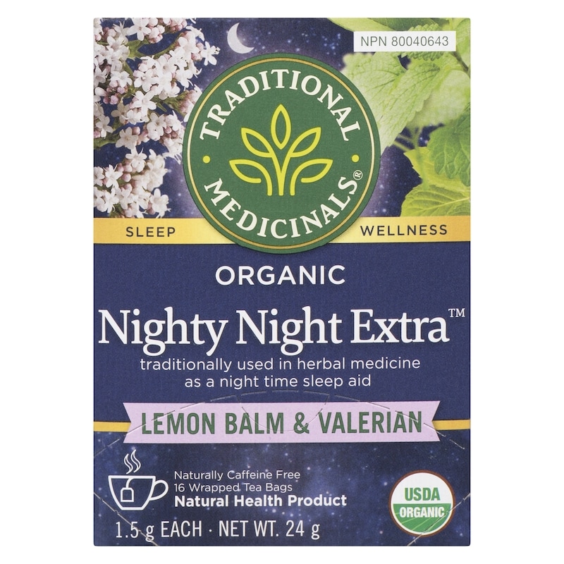Nighty Night Extra Valerian Organic Wrapped Tea Bags