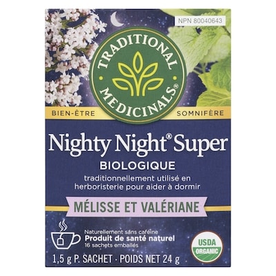 Nighty Night Super Valériane Biologique Sachets Emballés