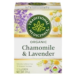 Chamomile & Lavender Organic Wrapped Tea Bags