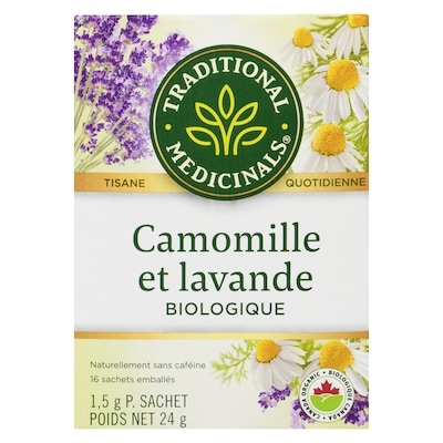 Camomille Et Lavande Biologique Sachets Emballés