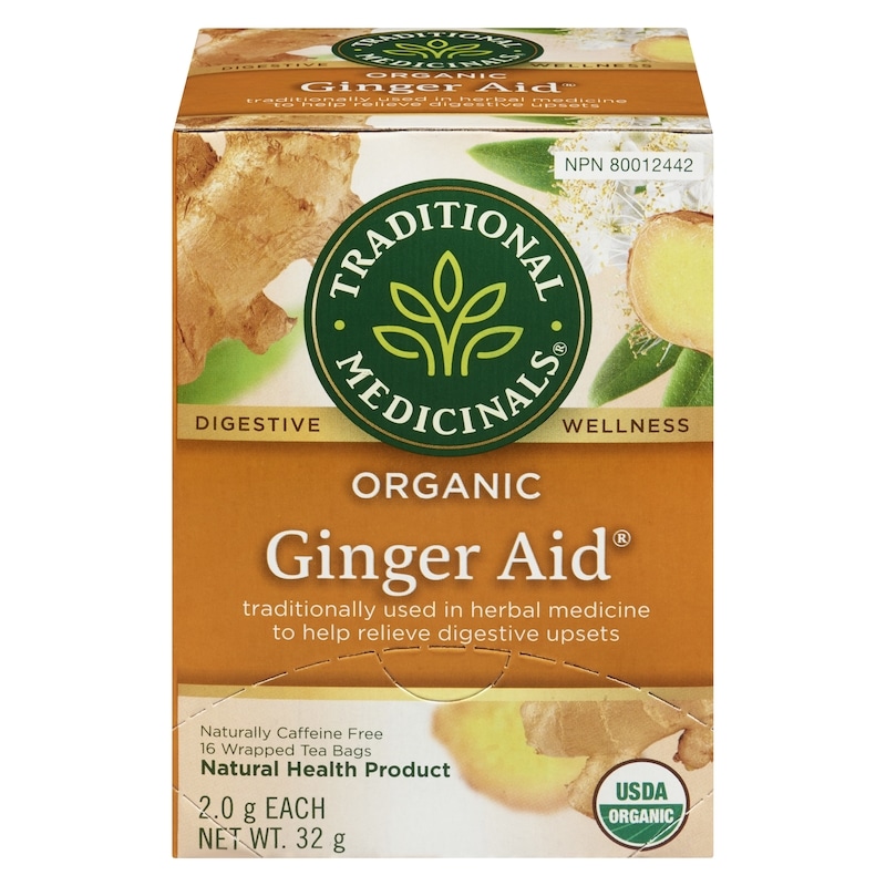 Ginger Aid Organic Wrapped Tea Bags
