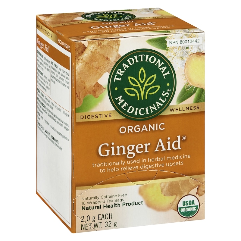 Ginger Aid Organic Wrapped Tea Bags