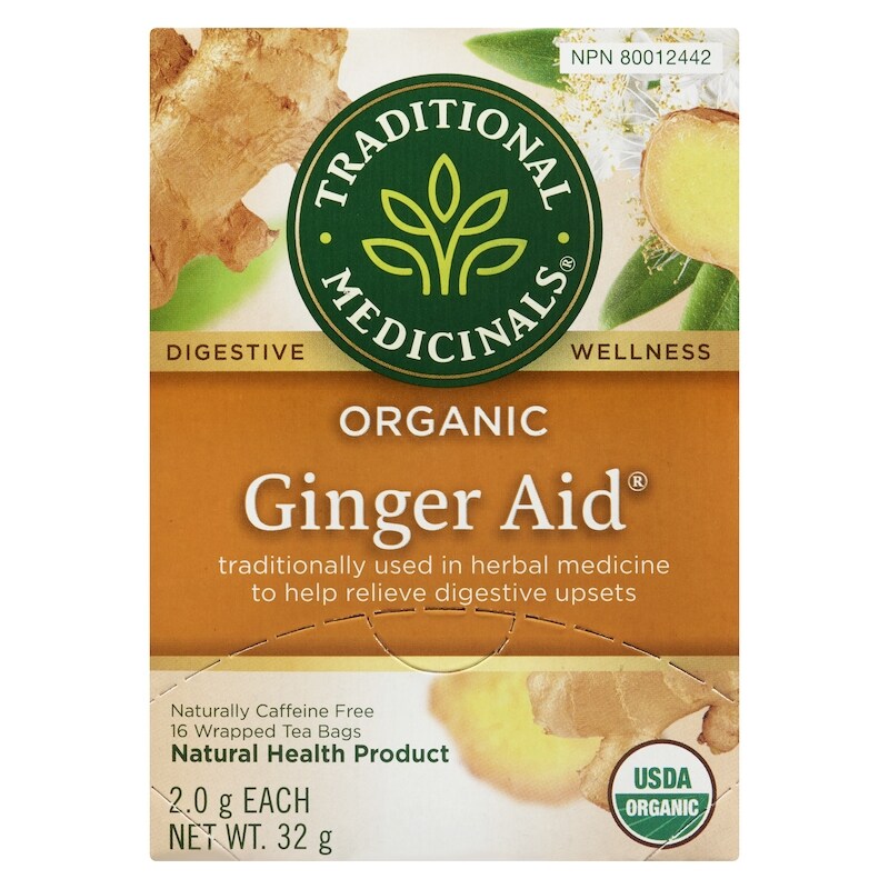Ginger Aid Organic Wrapped Tea Bags