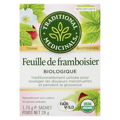 Feuille De Framboisier Biologique Sachets Emballés