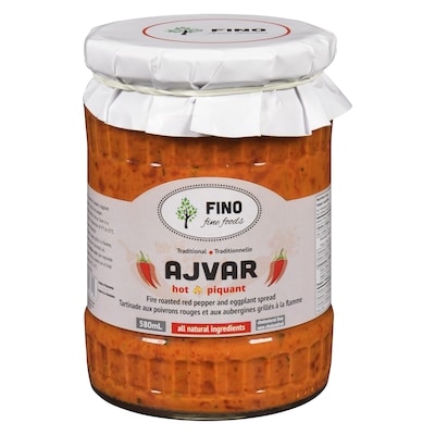Fino Fine Foods Hot Ajvar 580 ml, $1.72/100ml
