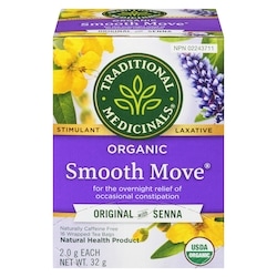 Smooth Move Original With Senna Organic Wrapped Tea Bags