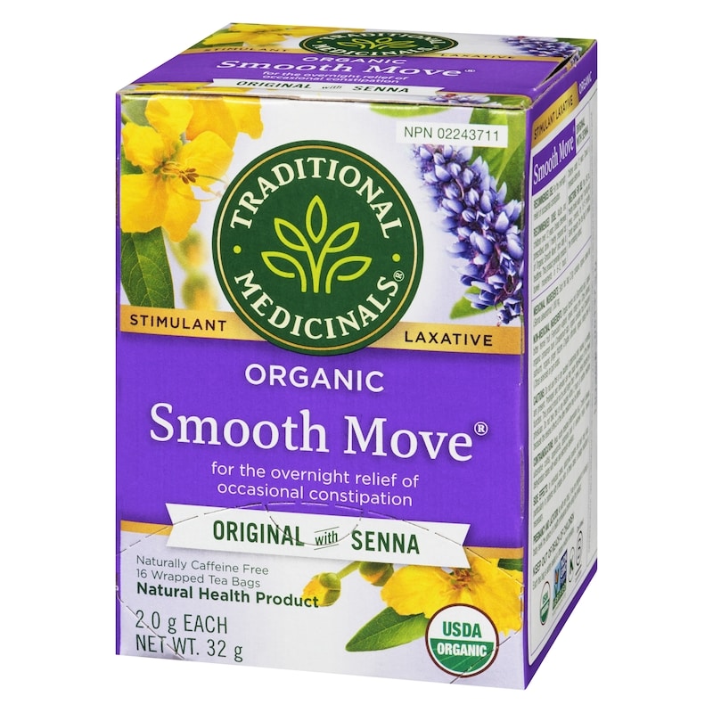 Smooth Move Original With Senna Organic Wrapped Tea Bags
