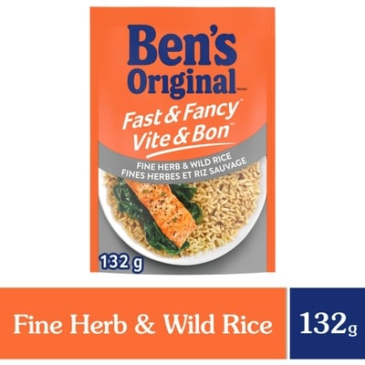 Ben’s VITE & BON fines herbes de riz sauvage 132 g, 1,51 $/100g