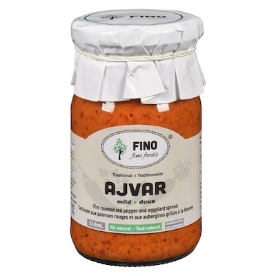 Fino Fine Foods Mild Ajvar 314 ml, $2.07/100ml