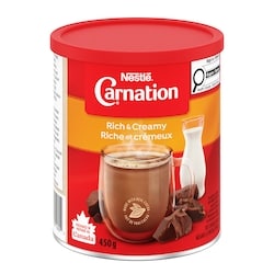Carnation Chocolat Chaud Riche Et Crémeux 450 g, 1,33 $/100g