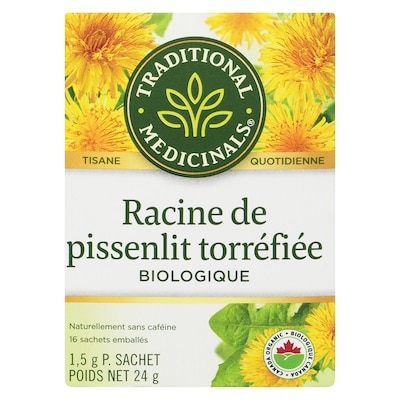 Racine De Pissenlit Torréfiée Biologique Sachets Emballés