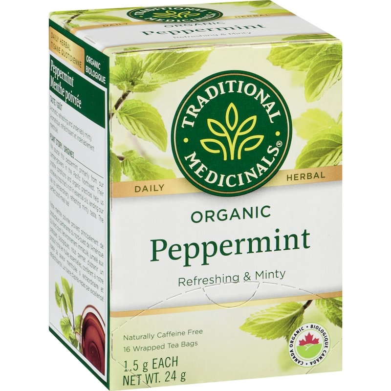 Peppermint Organic Wrapped Tea Bags