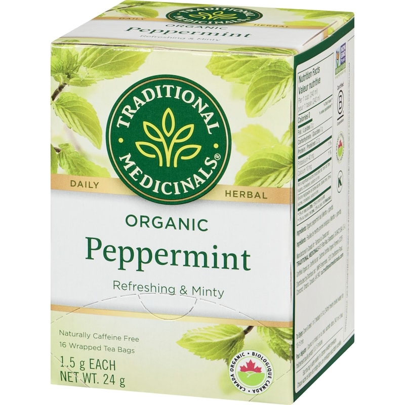 Peppermint Organic Wrapped Tea Bags
