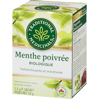 Menthe Poivrée Biologique Sachets Emballés