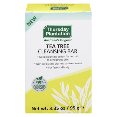 Thursday Plantation Tea Tree Cleansing Bar 95 g, $8.94/100g