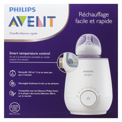 Chauffe-biberon rapide