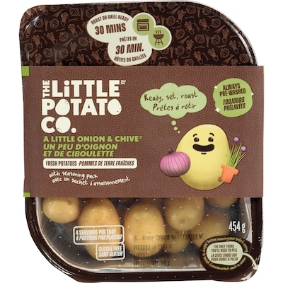 The Little Potato Company Oven BBQ Ready Onion Chive Potatoes 454 g, $1.32/100g