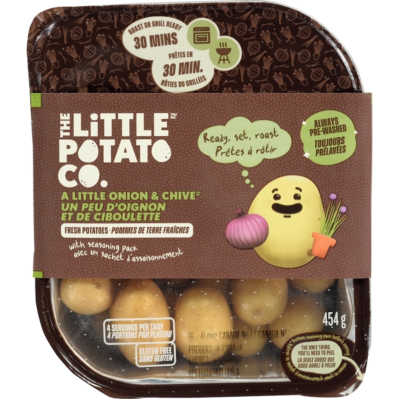 Oven BBQ Ready Onion Chive Potatoes